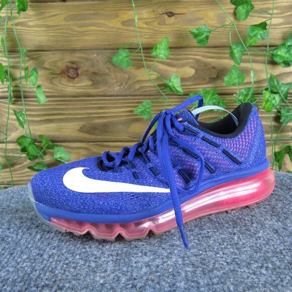 Nike Women's Air Max 2016 Sneaker Purple Synthetic‎ Sz 6 Medium Used 2025 - Picture 1 of 7